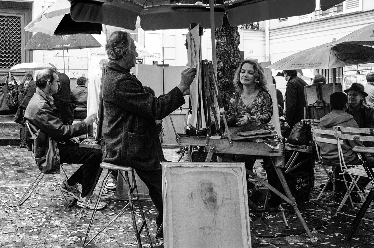 Montmartre place du tertre