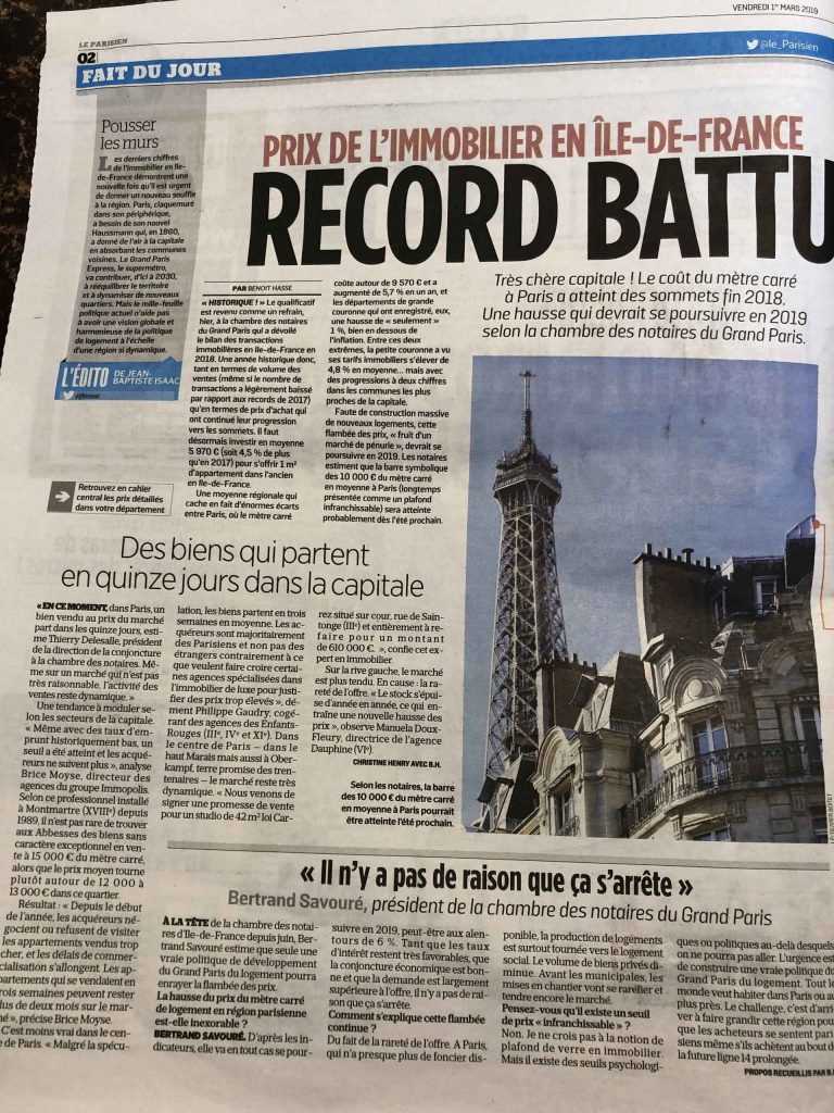 Article le Parisien