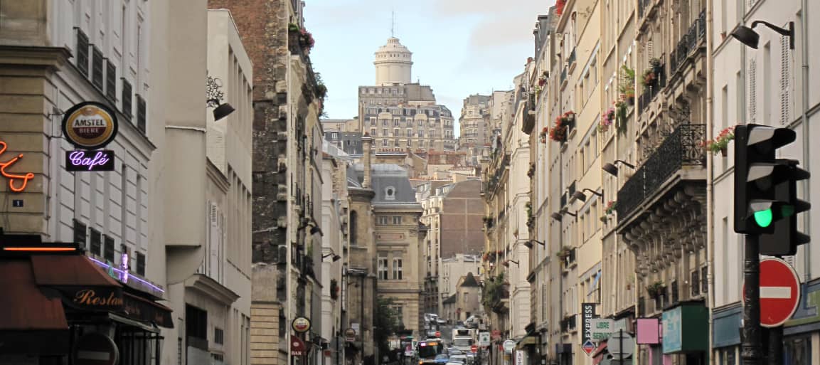 Photo de la rue du Mont Cenis Paris 18