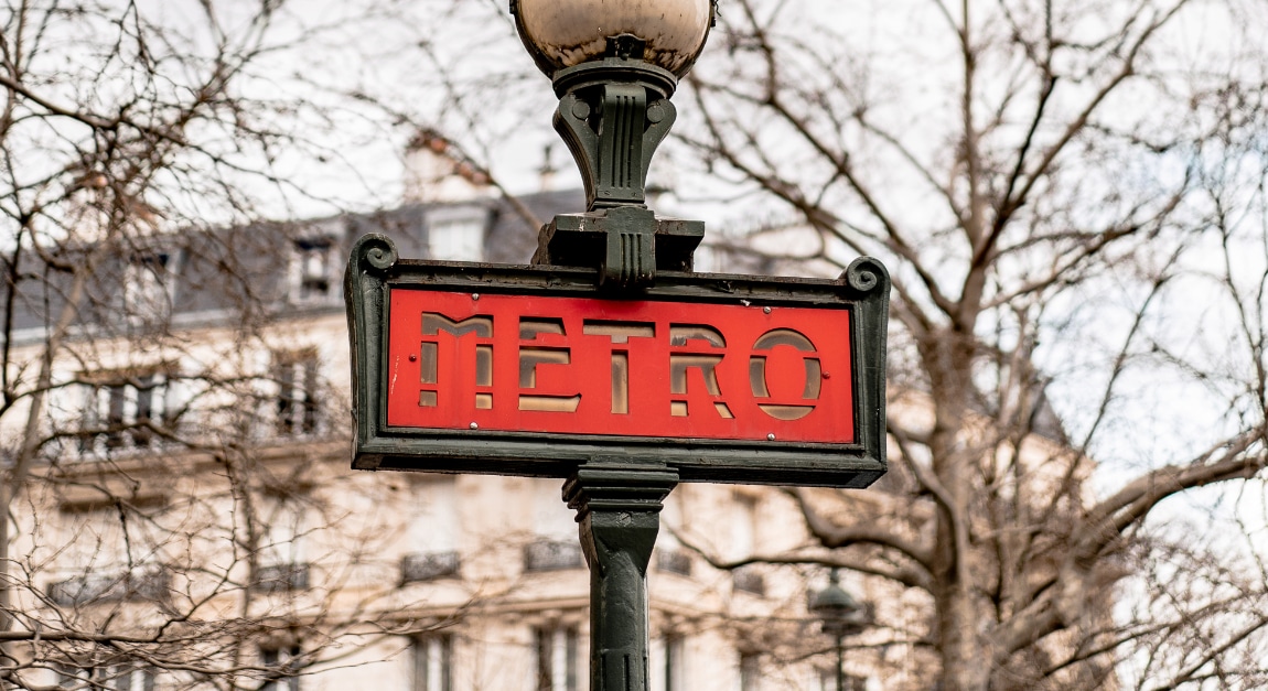 Lignes de métro dans le 18ème
