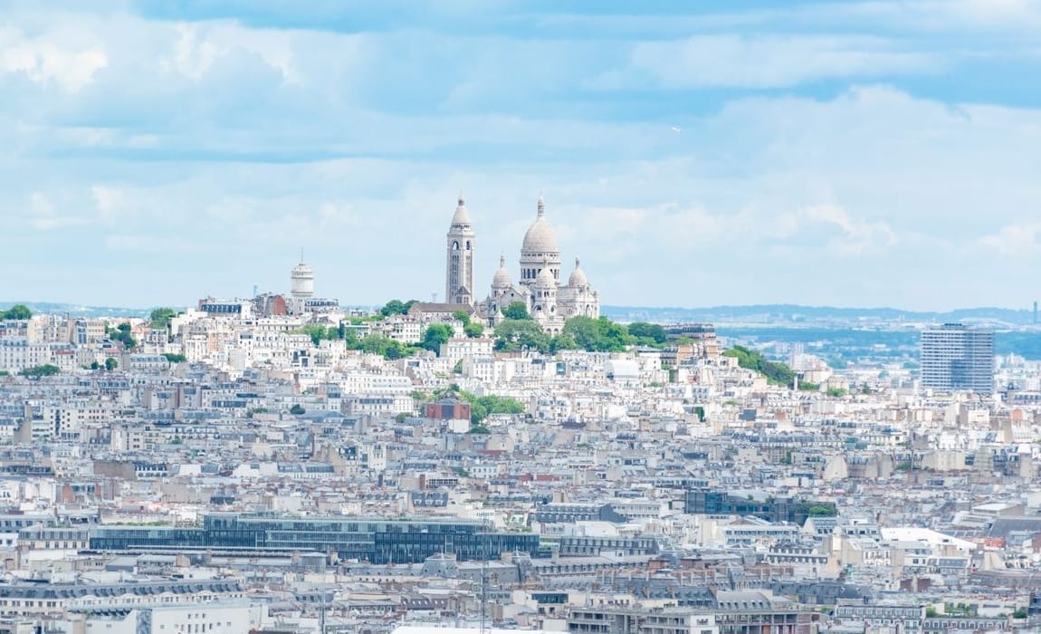 Photo aérienne de Montmartre