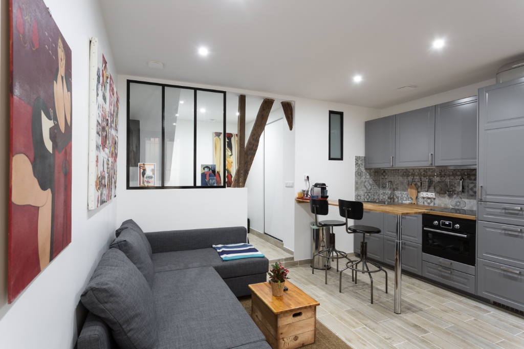 Ramey district 2 rooms Loft 24.02 m2 2