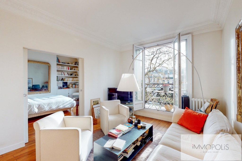 Appartement de charme avec balcon, butte Montmartre 1