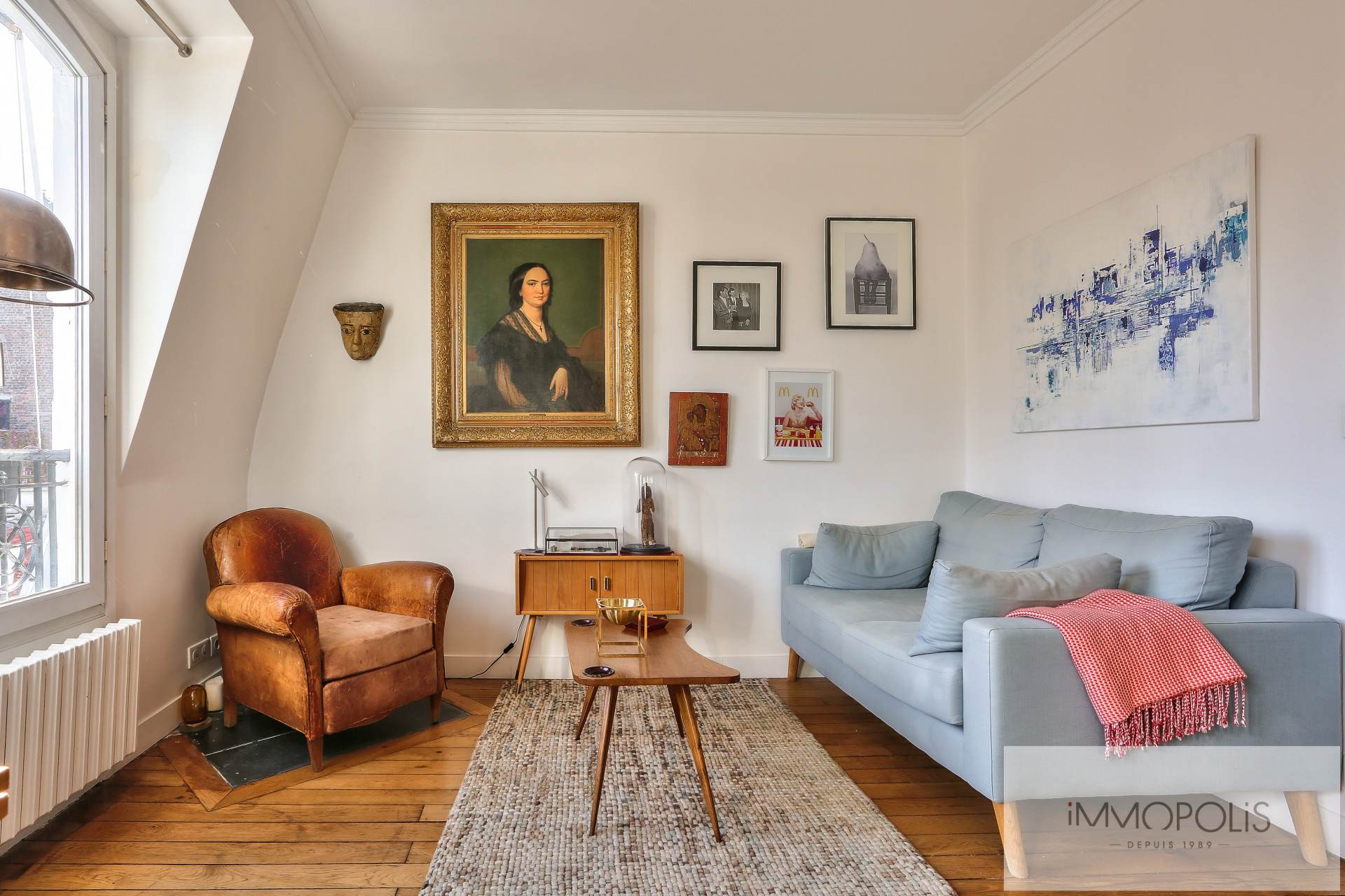 Charming apartment in Montmartre on top floor with unobstructed view. 6