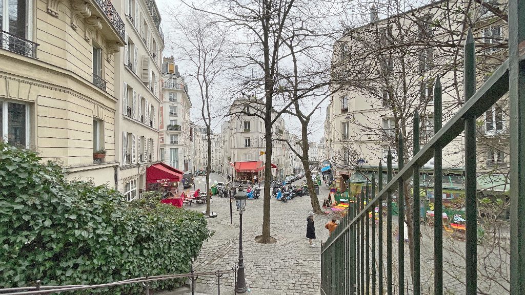 Beautiful 2 rooms in the middle of Montmartre, rue Feutrier, 50 meters from the Sacré-Coeur gardens! 12