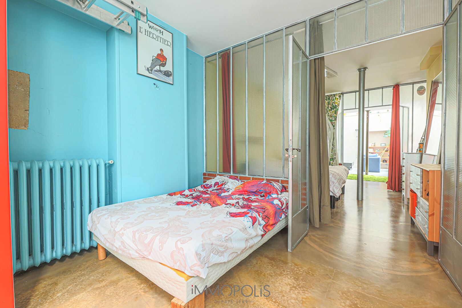 Loft type Paris 3 -room apartment 105 m2 10