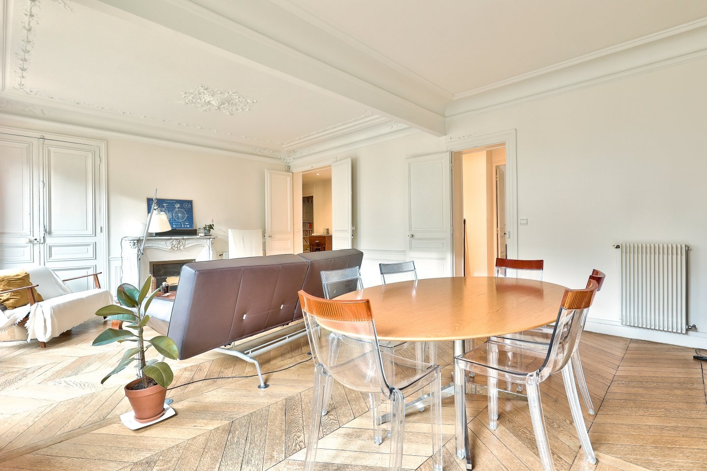 Rue CUSTINE / RAMEY 4/5 PIECES de 88,84M² BEAU CLASSIQUE 4