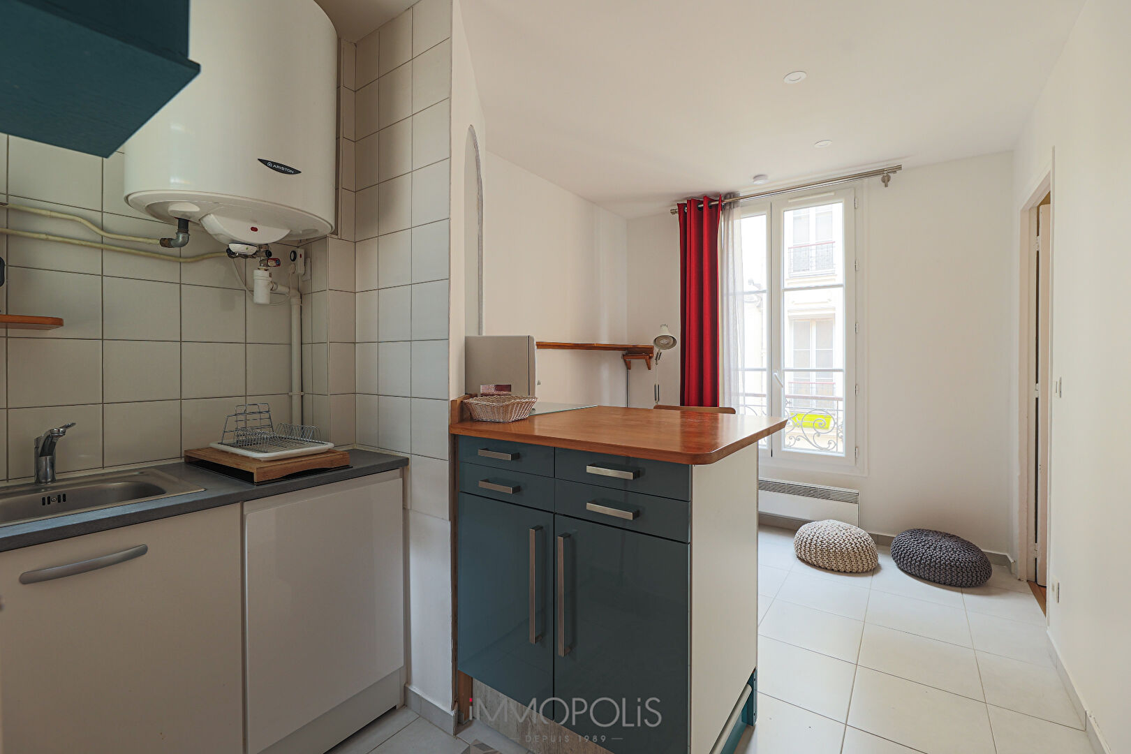 2 Pieces rue Marcadet – 19.28 m2 2
