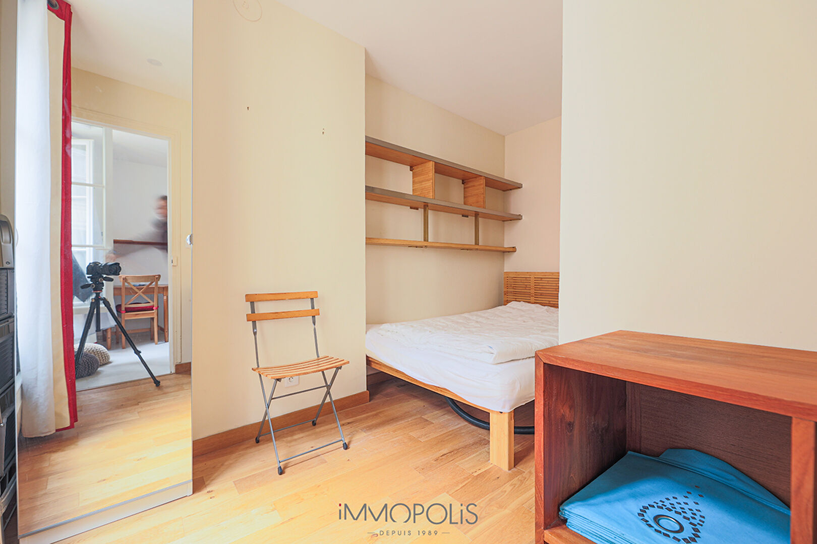 2 Pieces rue Marcadet – 19.28 m2 3
