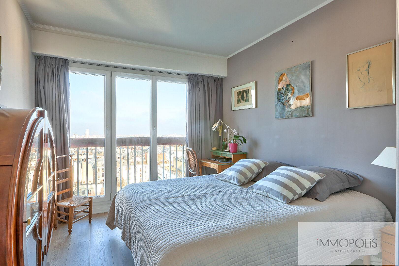 Lamarck Caulaincourt – 2 rooms Balcony – Panoramic view 4
