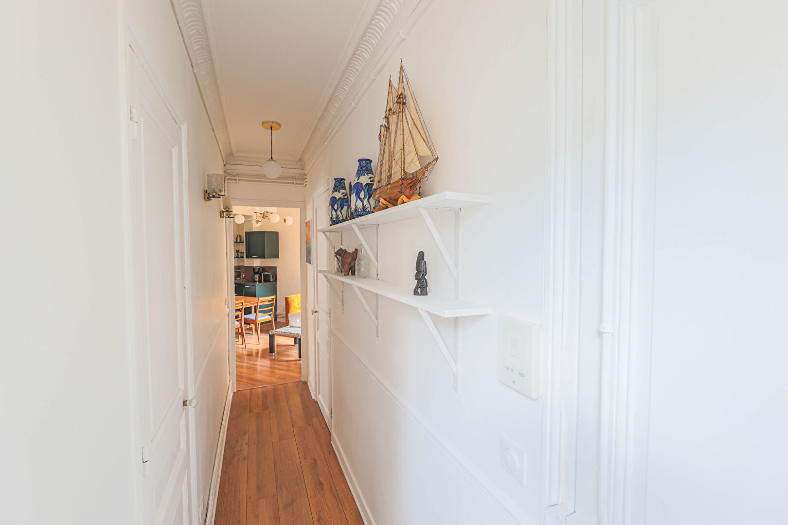Appartement rue de Tretaigne/Jules Joffrin, 3 pièces, étage élevé balcon 6