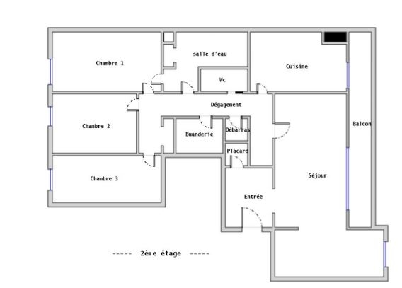 Appartement Chatillon 5 pièce(s) 104 m2 10