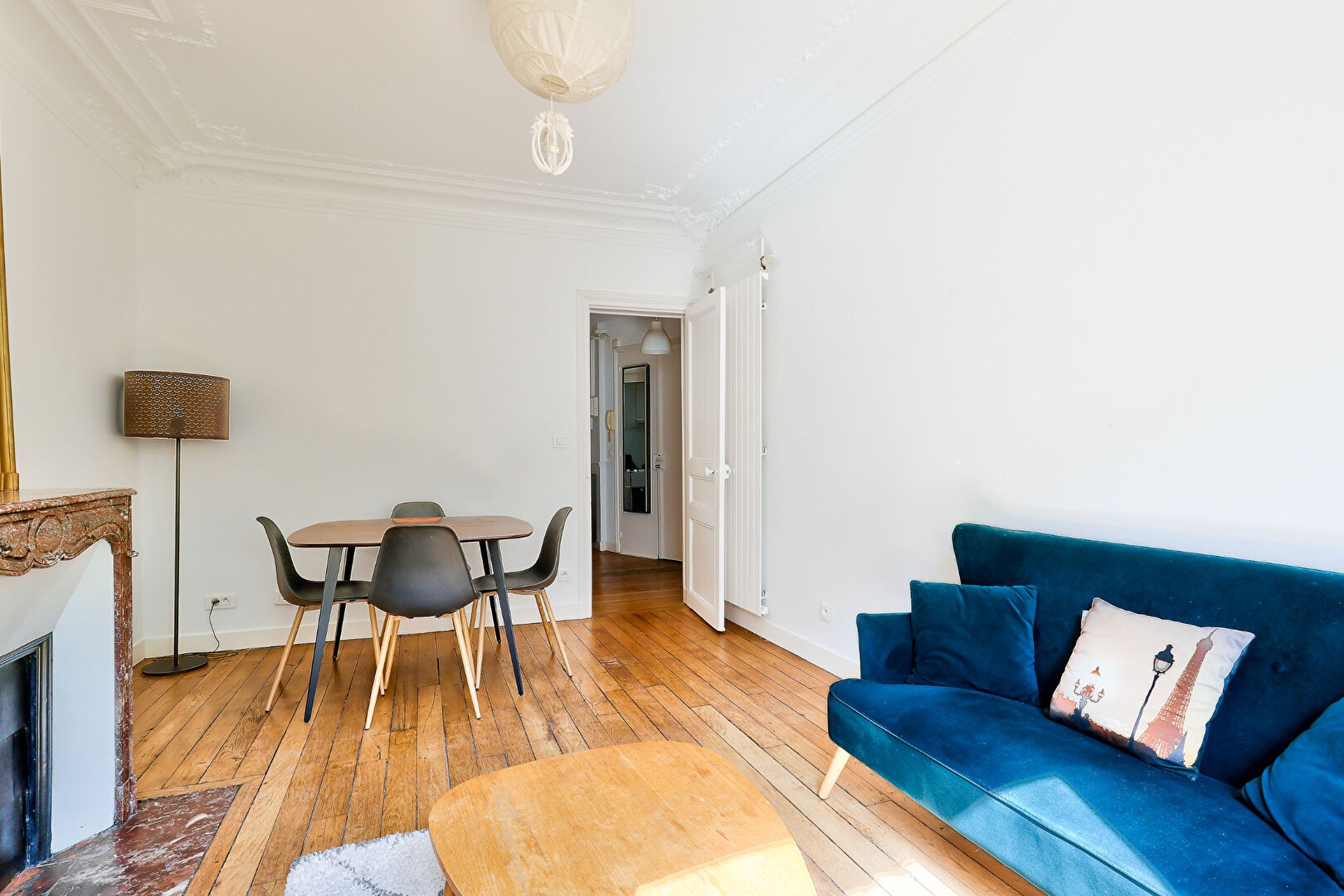 Custine /Ramey 2 rooms 38.20 m² facing south 4