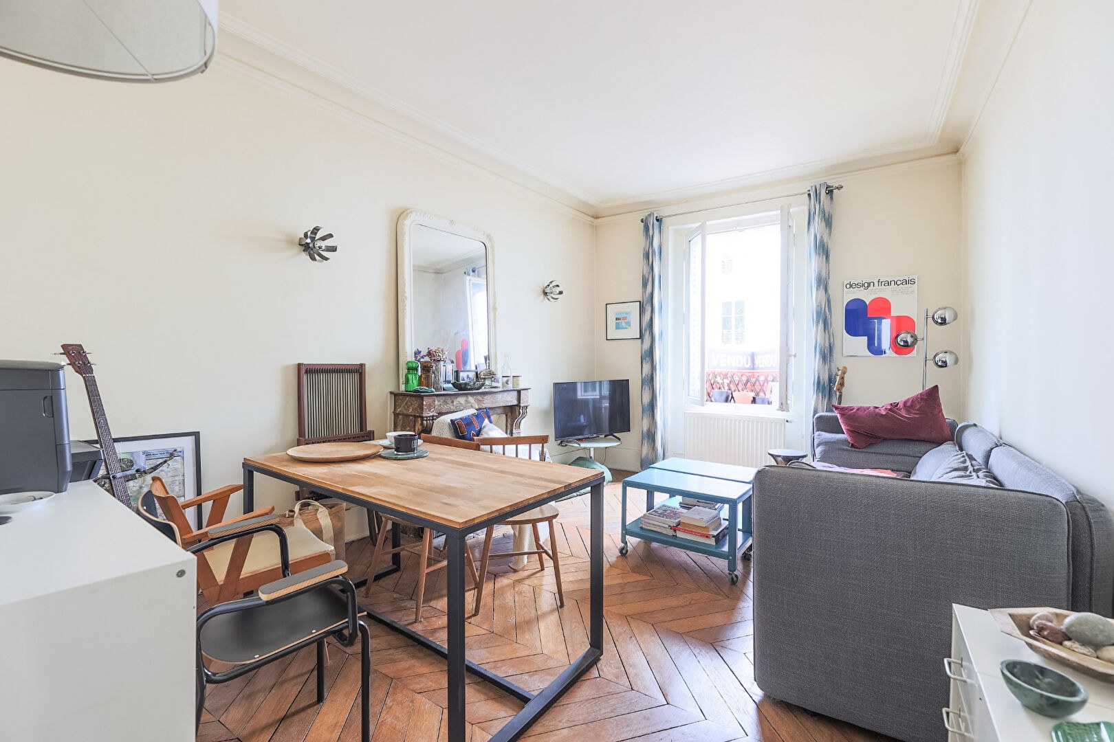 Large 2 rooms – Optimized plan 1