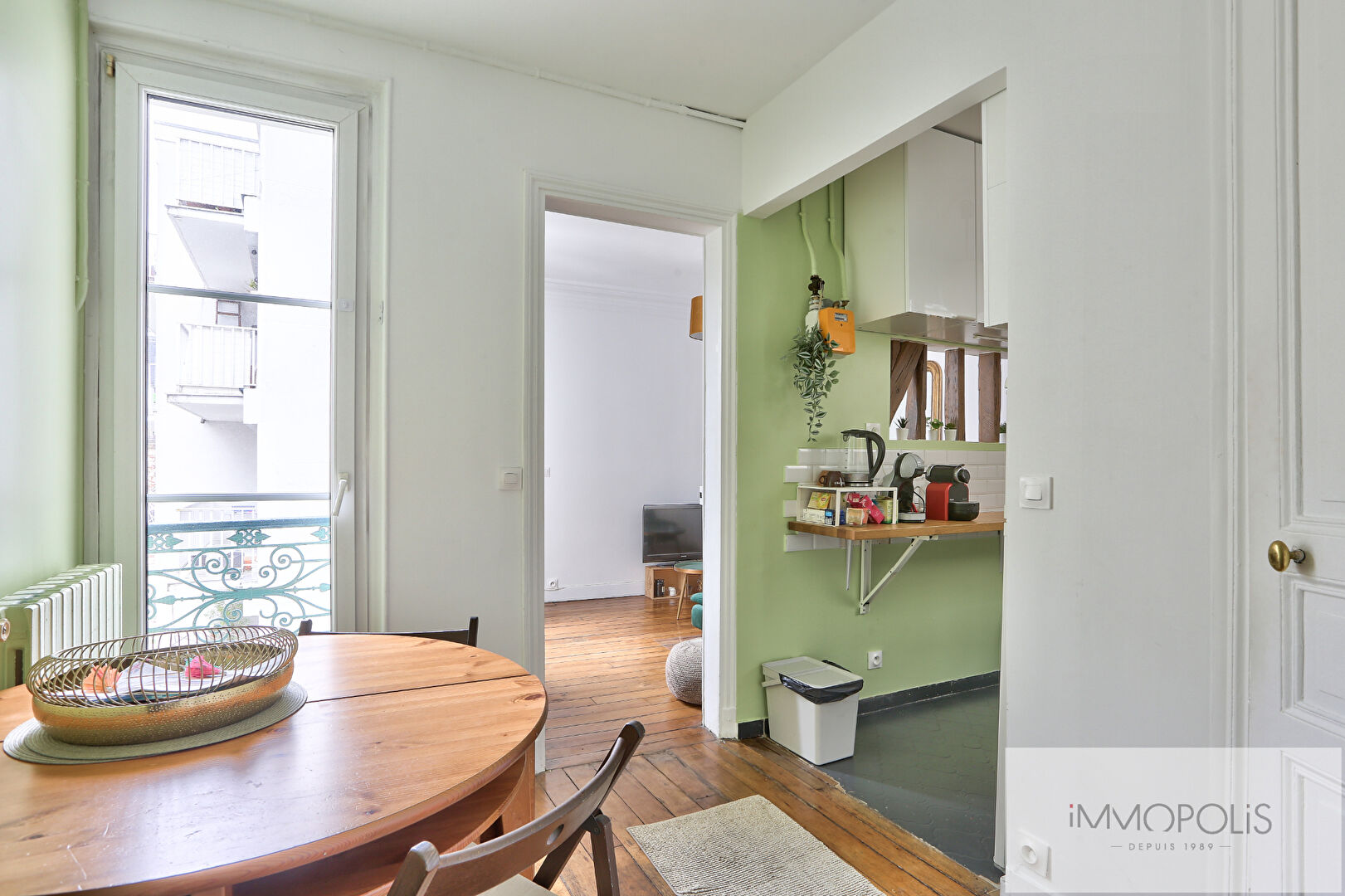 2/3 room apartment of 42m² 1