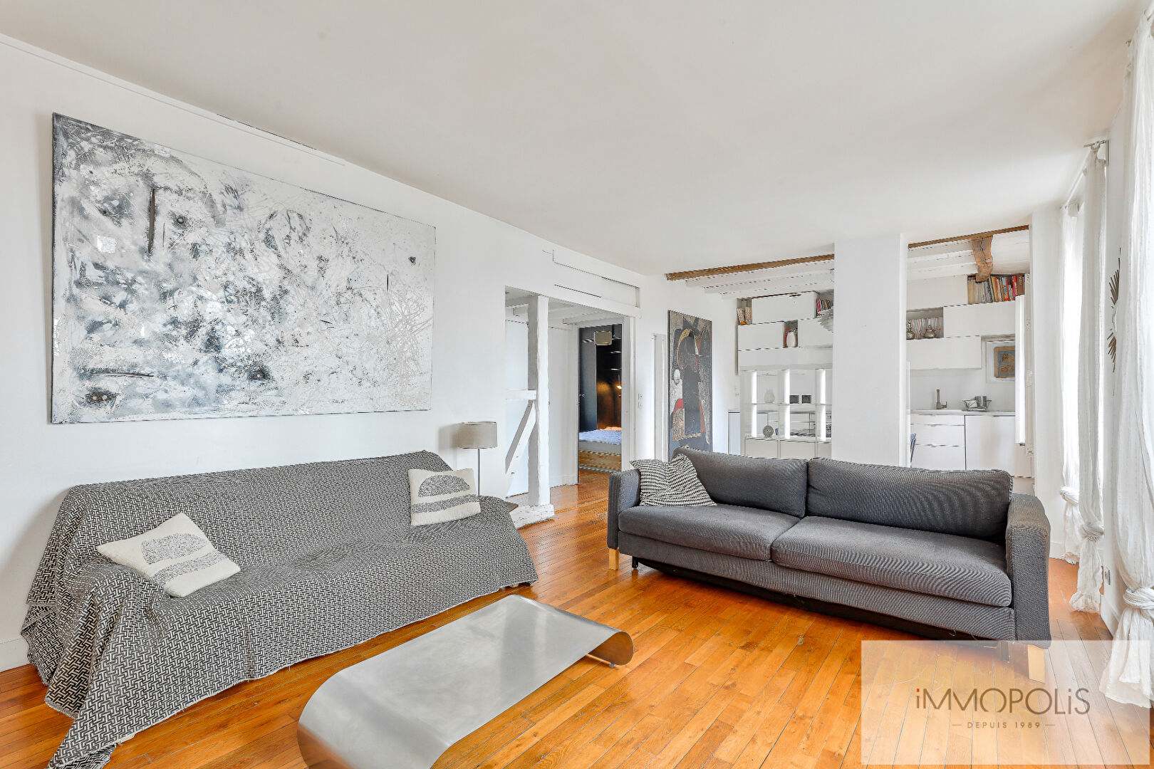 Appartement Paris 2 pièce(s) 52.75 m2 2