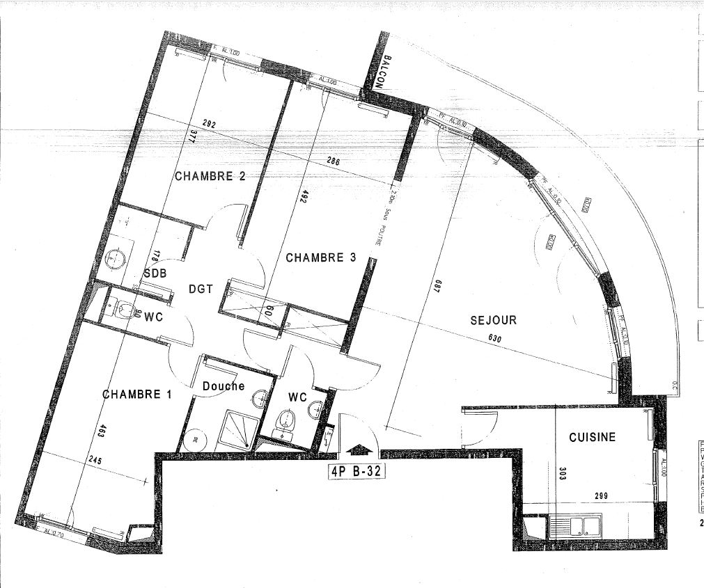 Appartement familiale Courbevoie 3 chambres balcons ! 12