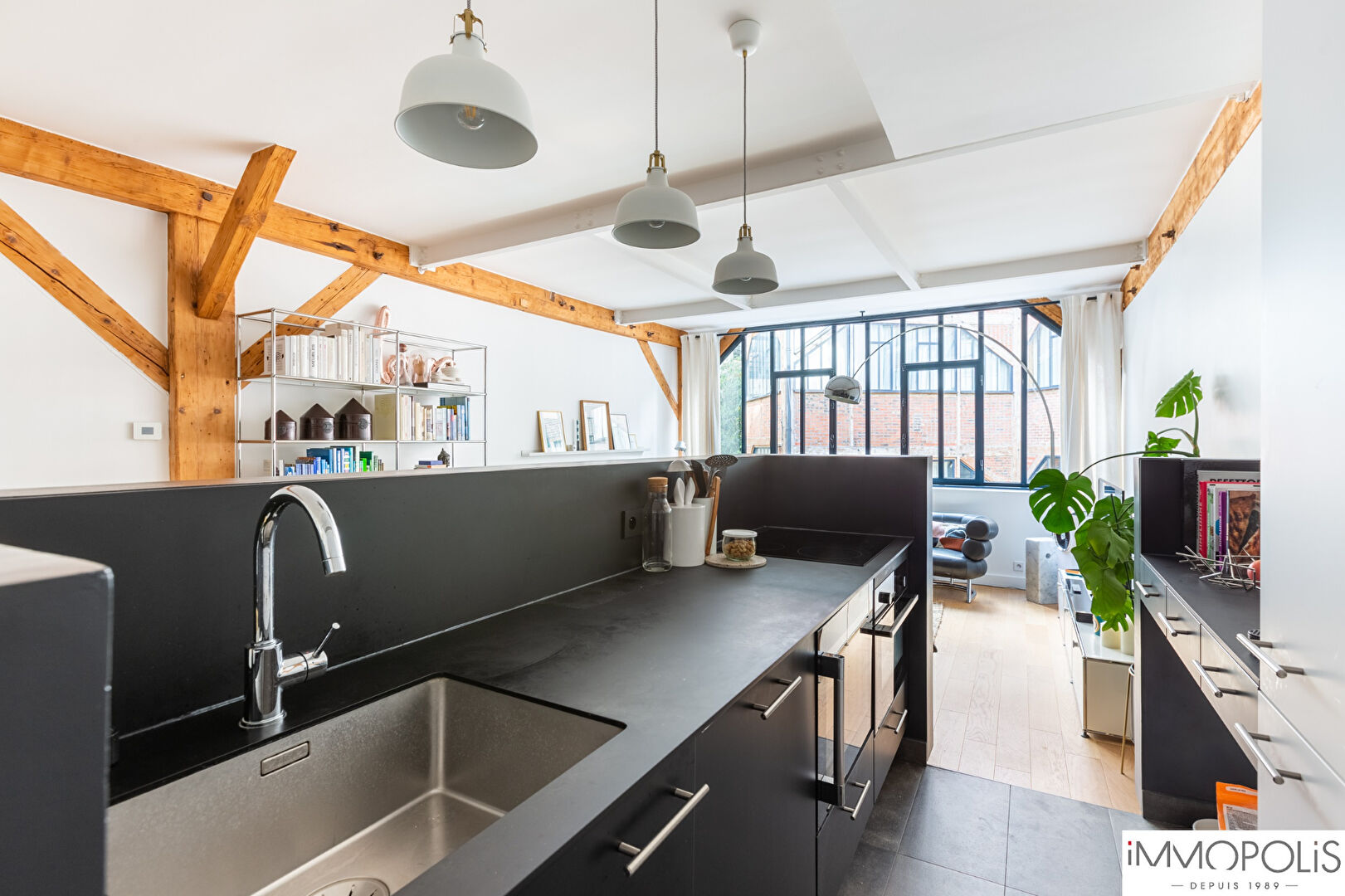 Loft de standing Lamarck Caulaincourt, bien rare pas de travaux ! 3