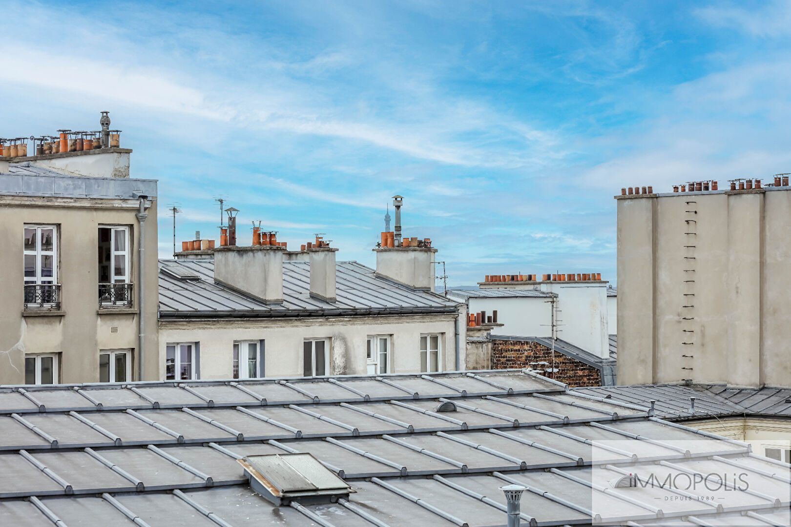 Viager occupé : Studio plein sud avec vue sur les toits de Paris, Rue Berthe, Montmartre 4