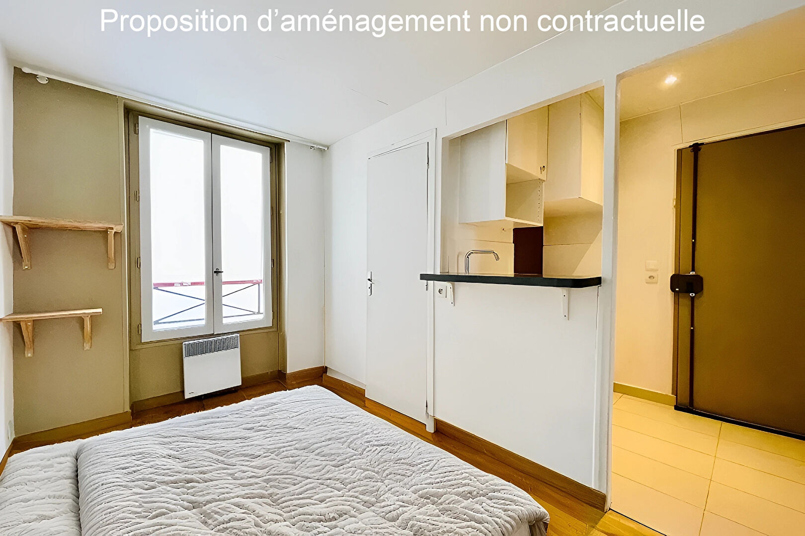 Montmartre : Charme et cachet sur la rue des Abbesses ! Excellent DPE D ! 7