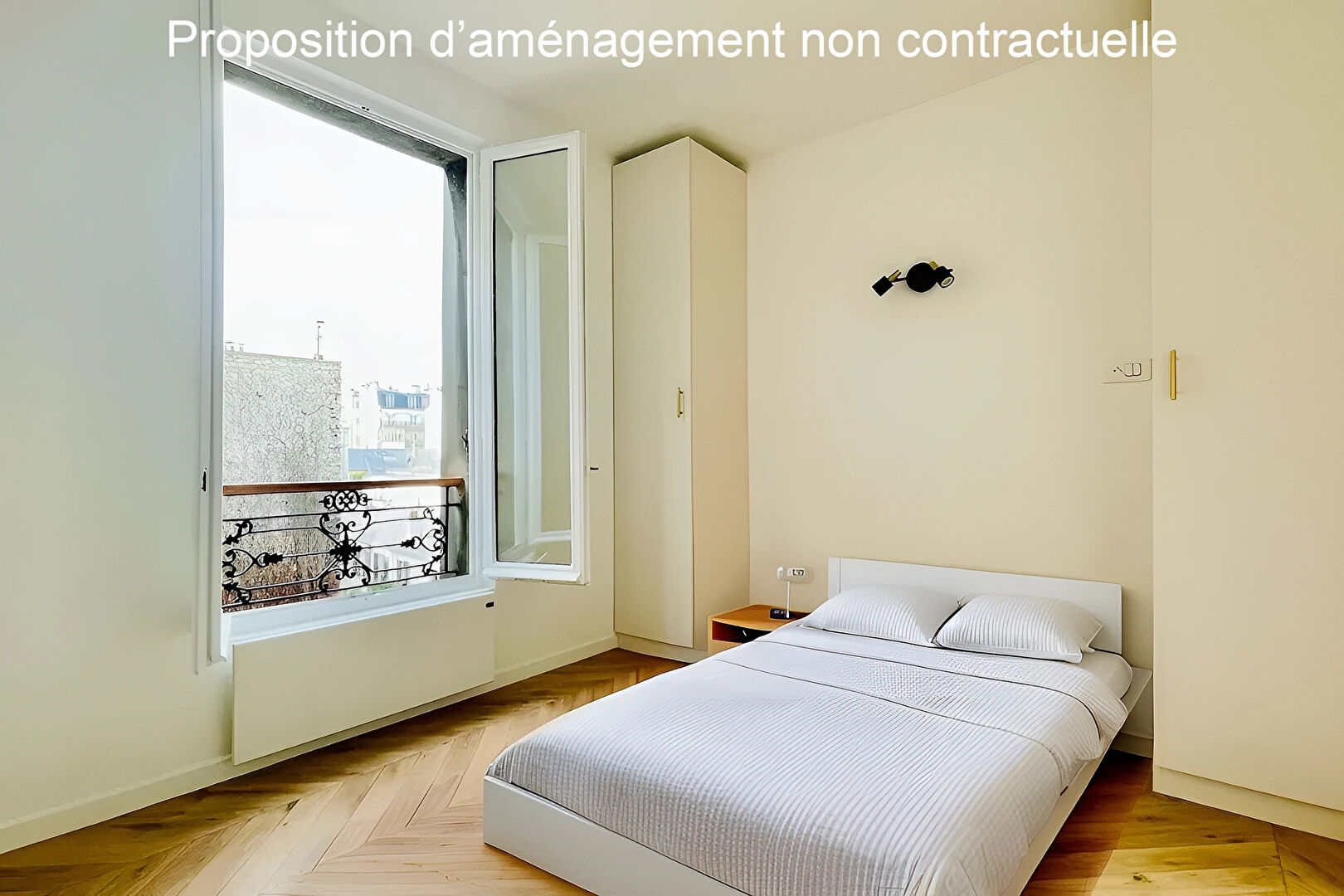 Montmartre, rue Durantin, beau 3 pièces entièrement rénové avec gout, à visiter rapidement ! 17