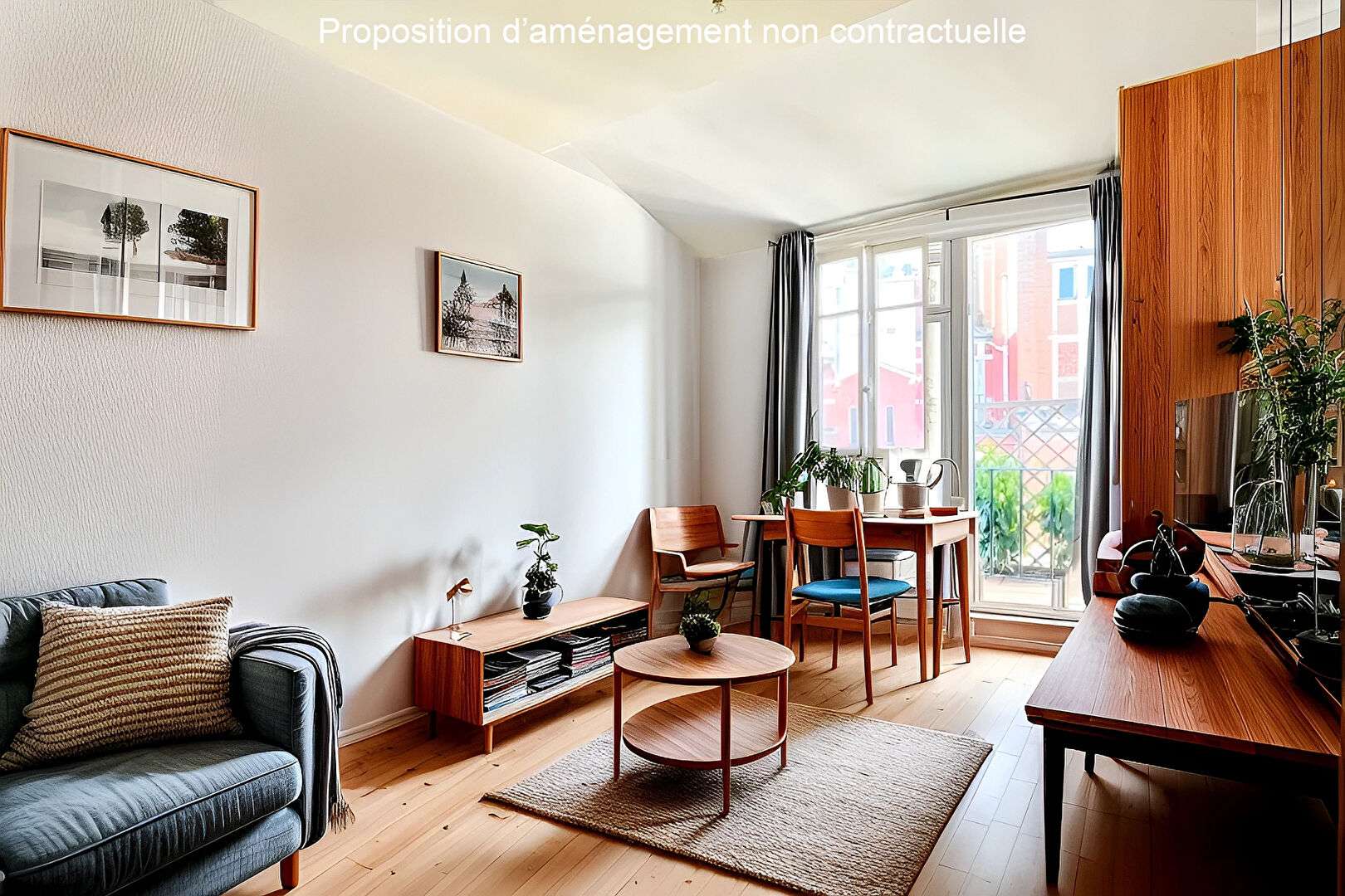Début rue Cardinet : Studio lumineux en étage élevé, charme de l’ancien 1