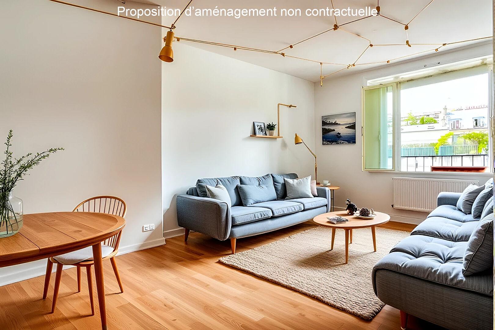 Studio lumineux avec vue dégagée – Rue Etex, Paris 18e 1