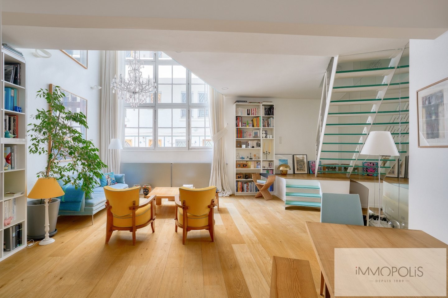 Atelier d’artiste avenue Junot Montmartre. 5