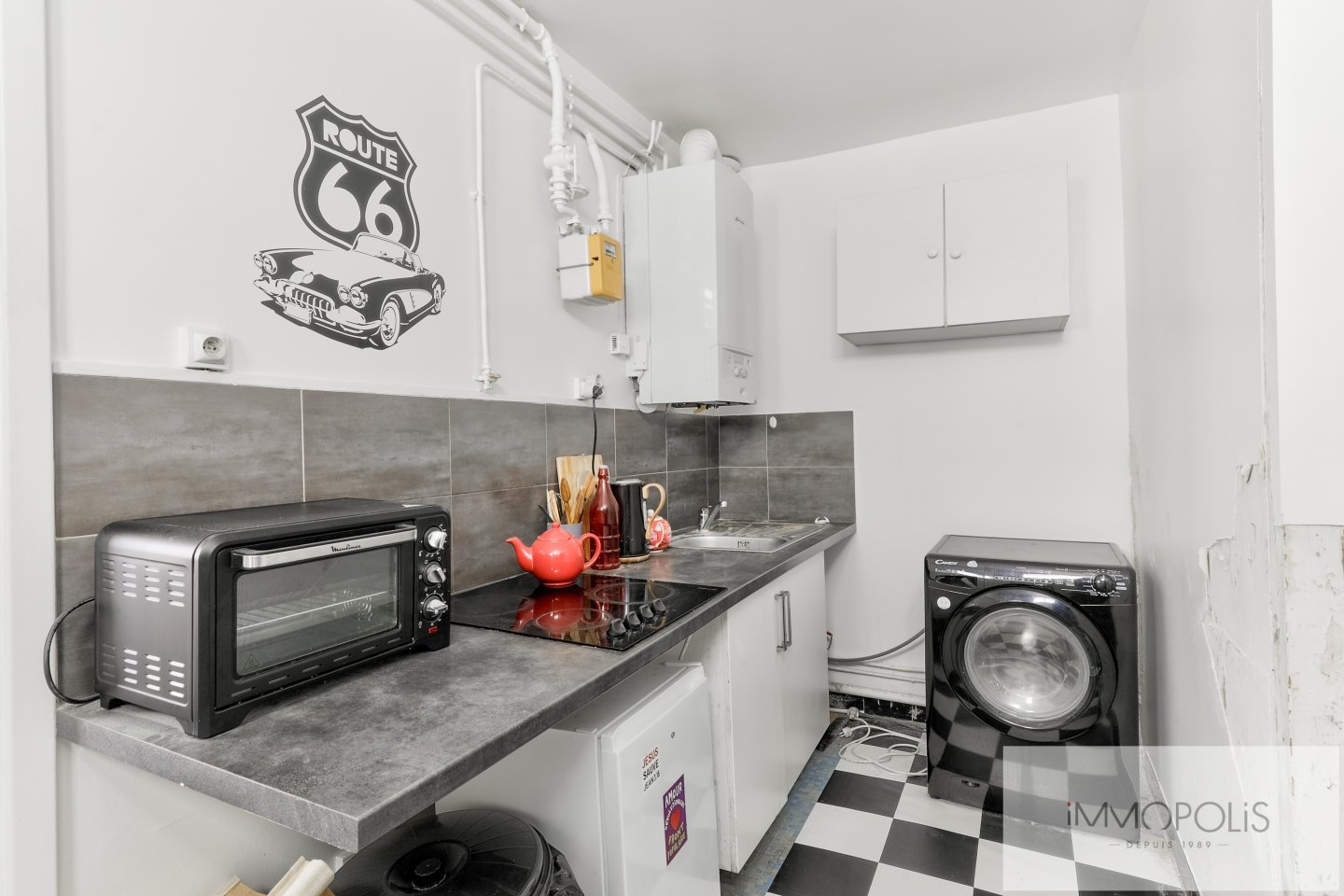 Immeuble sur cour de 60 m2 aux Abbesses 14