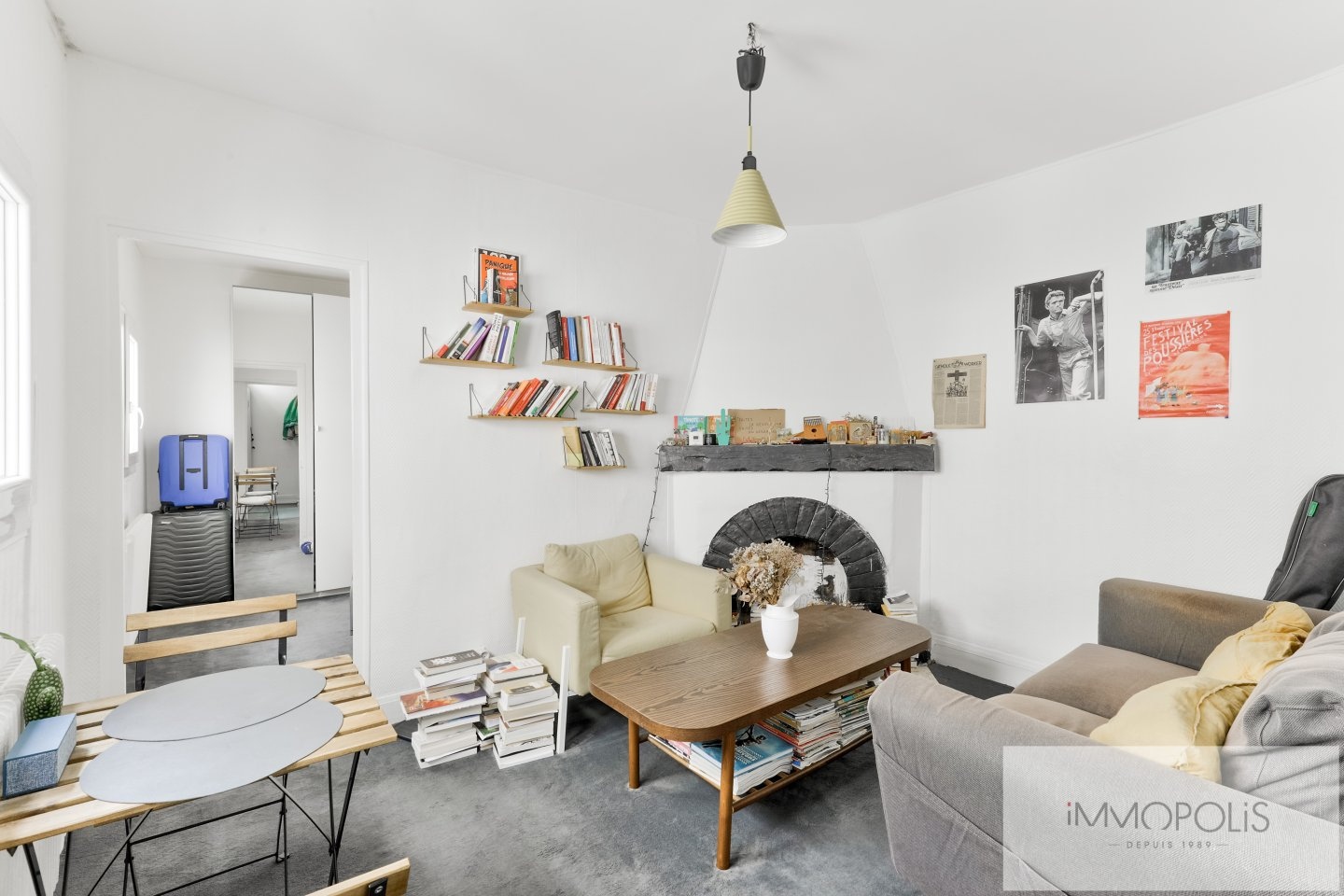 Immeuble sur cour de 60 m2 aux Abbesses 12