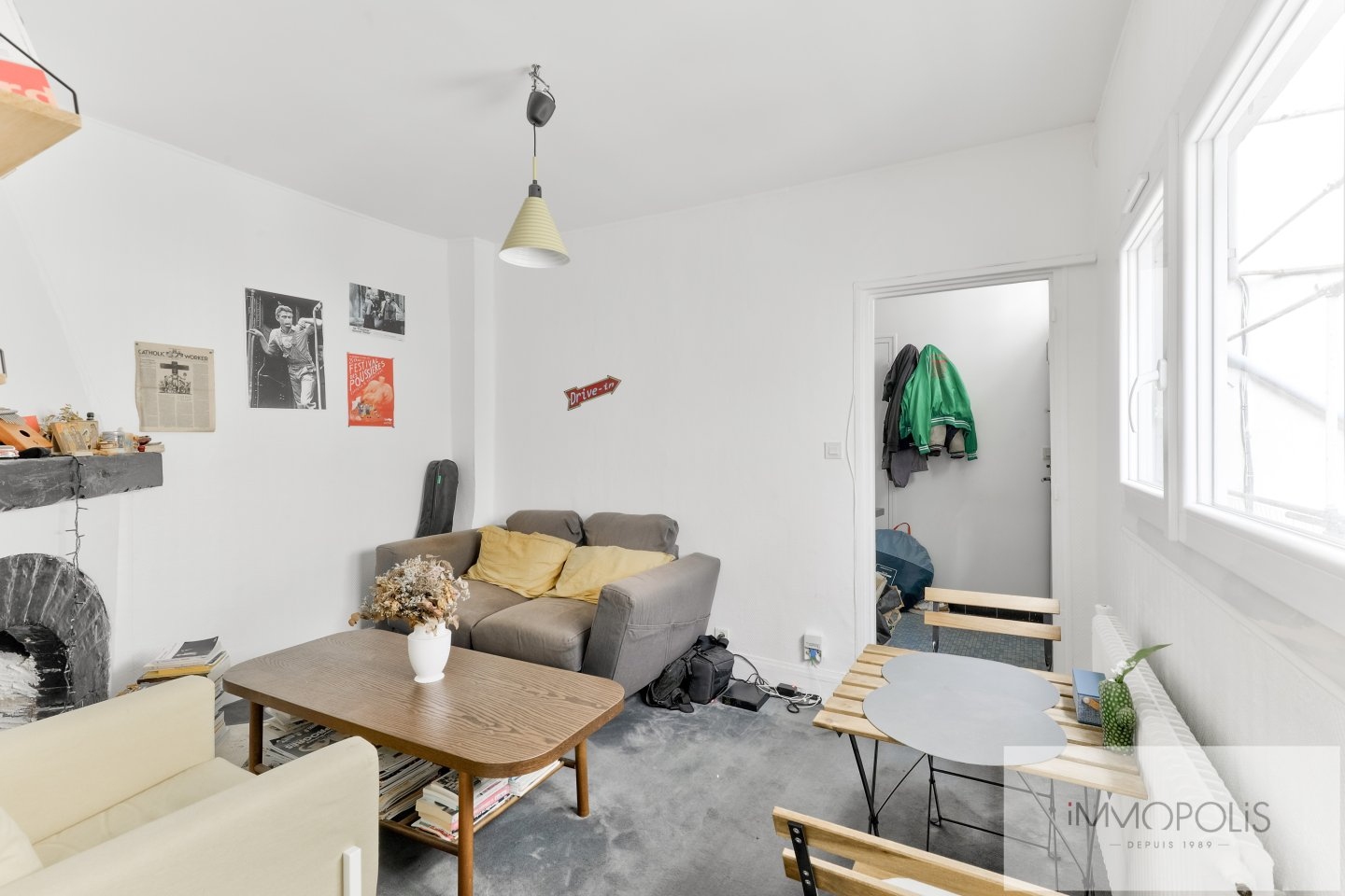 Immeuble sur cour de 60 m2 aux Abbesses 13