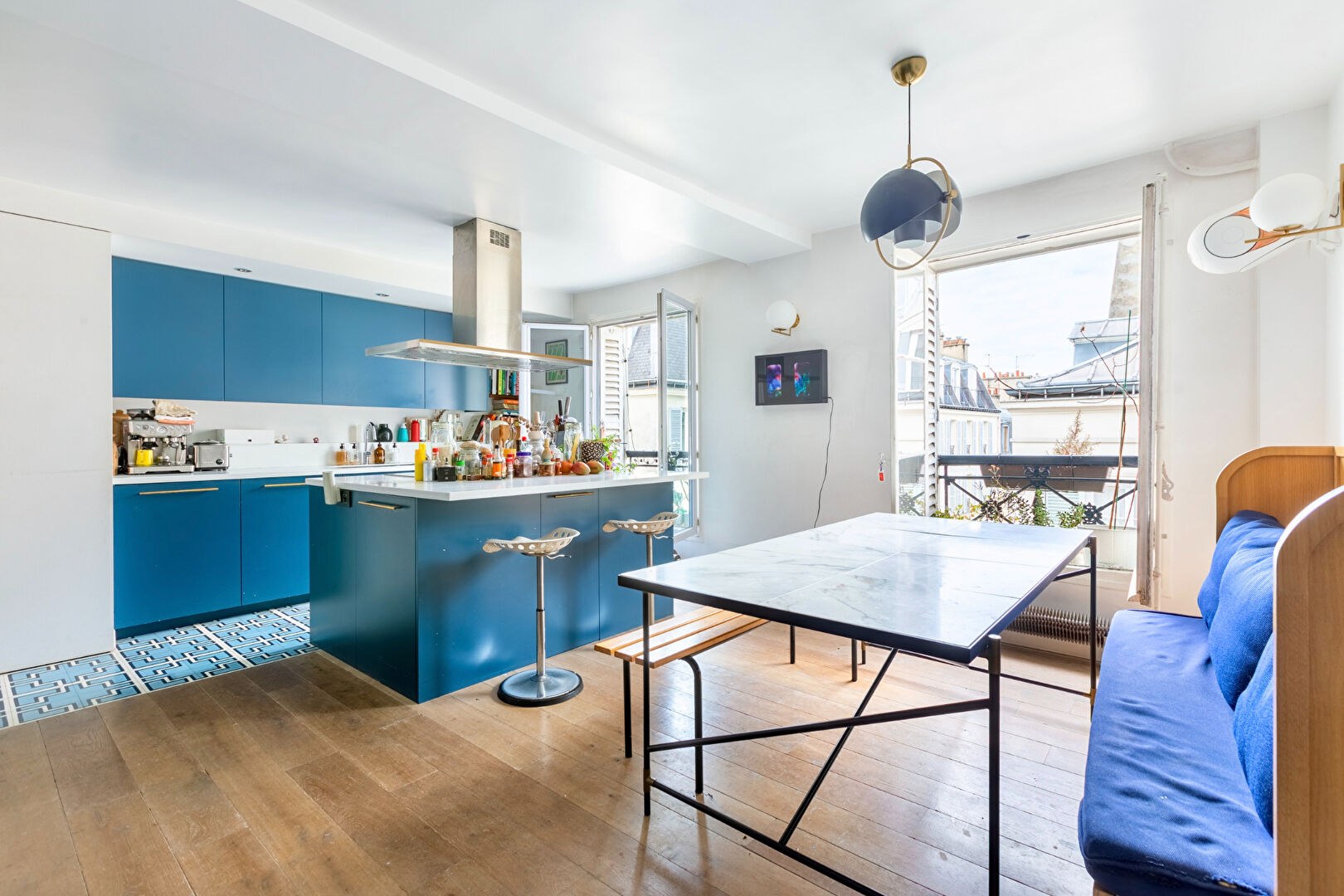 Appartement familial 3 chambres BATIGNOLLES étage élevé ascenseur ! 4