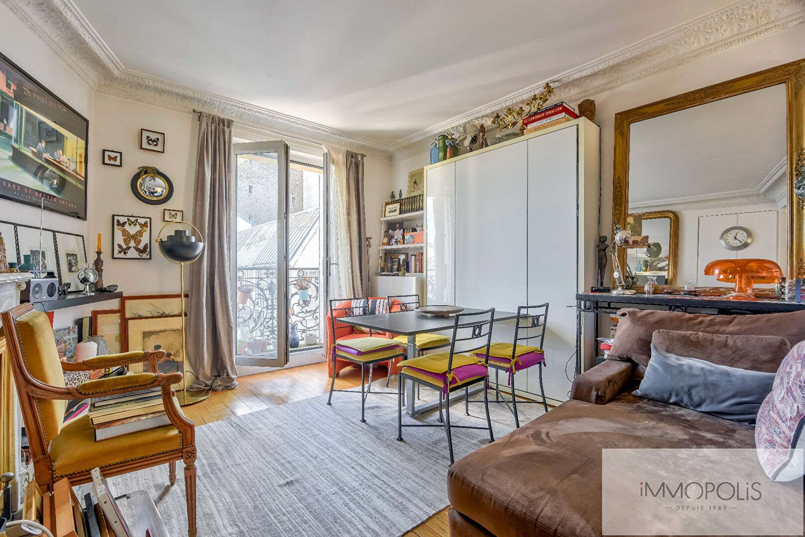 Montmartre – Rue de Tourlaque – Vue dégagée sur la Cité des Fusains – démembrement de propriété temporaire de 10 ans 2
