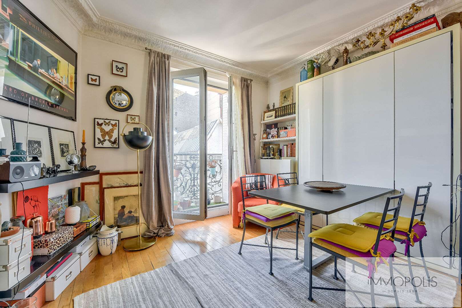 Montmartre – Rue de Tourlaque – Vue dégagée sur la Cité des Fusains – démembrement de propriété temporaire de 10 ans 3
