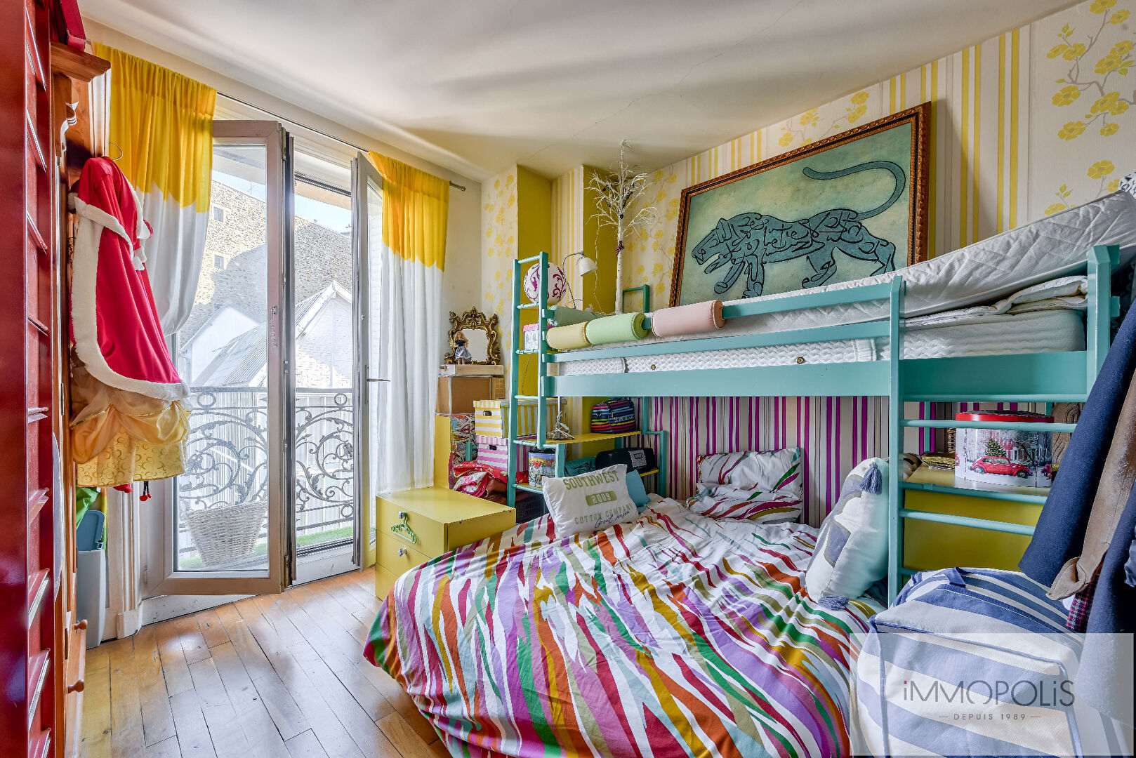 Montmartre – Rue de Tourlaque – Vue dégagée sur la Cité des Fusains – démembrement de propriété temporaire de 10 ans 7