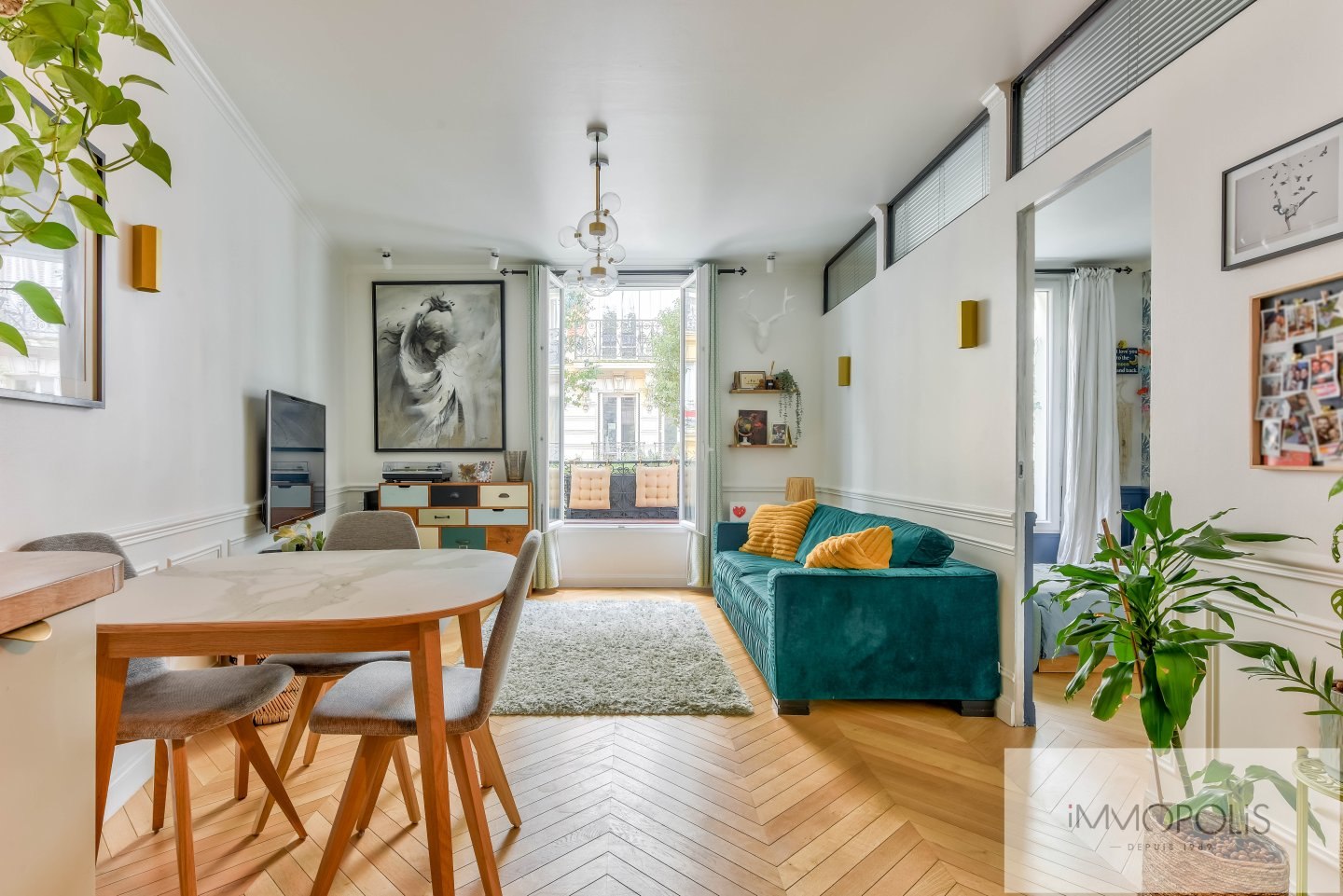 Turnkey 3-room apartment on rue Lamarck! 4