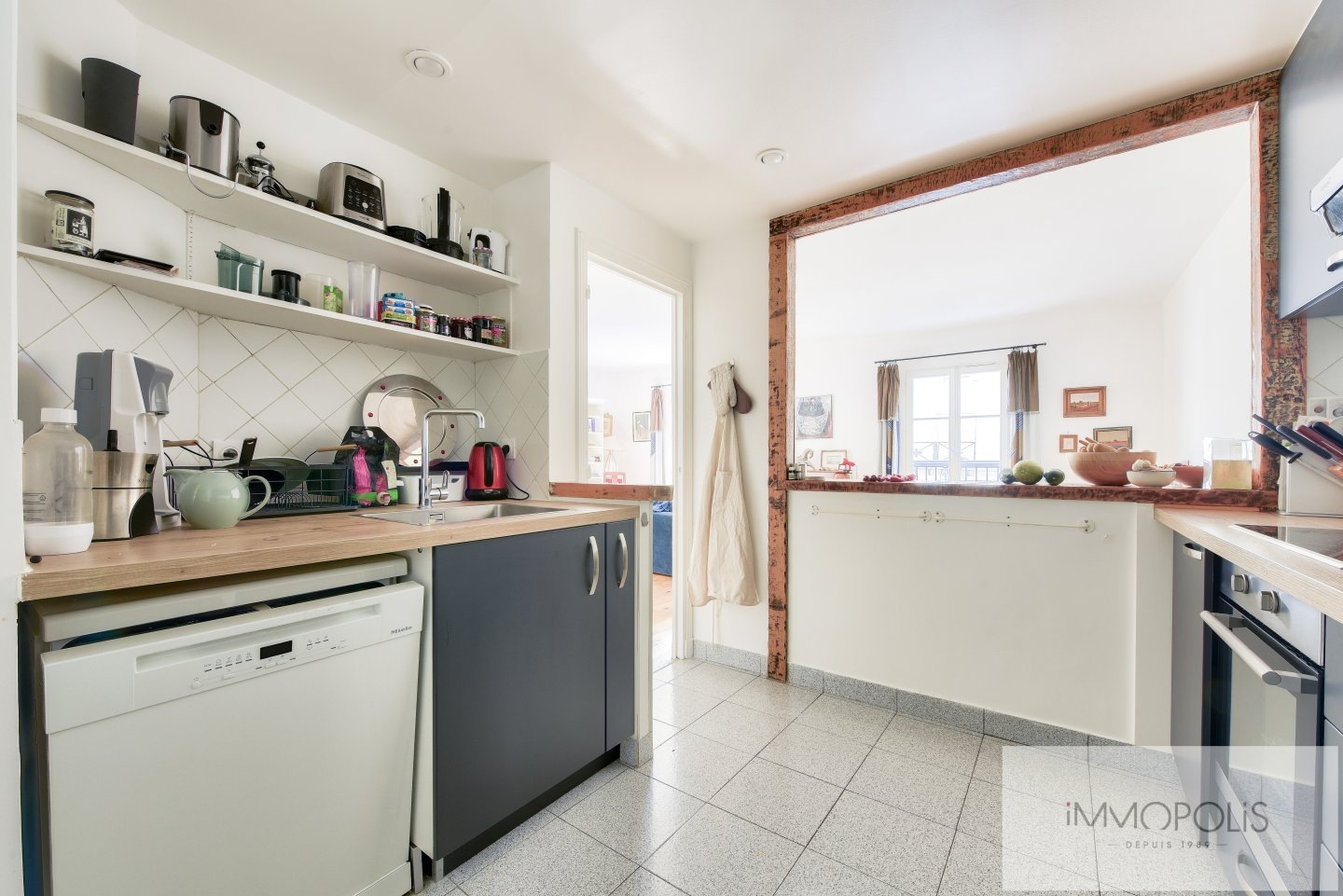 SOLD OCCUPIED – Private residence at Moulin de la Galette in Montmartre. 12