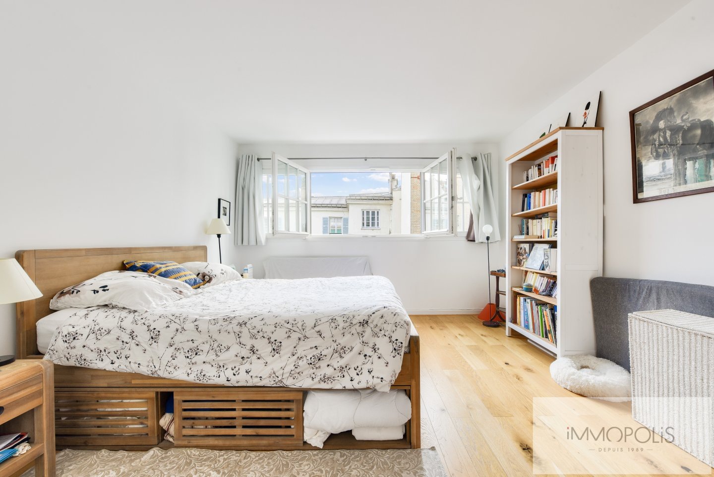 SOLD OCCUPIED – Private residence at Moulin de la Galette in Montmartre. 14