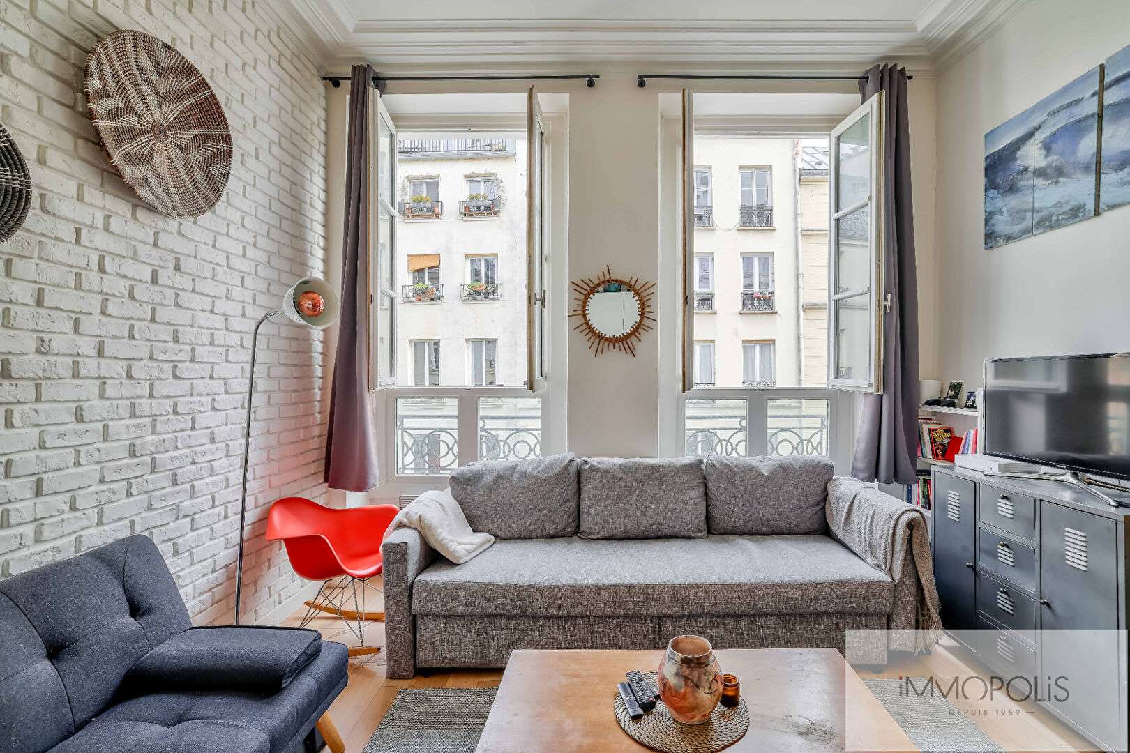 Charmant 2 pièces rénové vendu loué au Coeur du 2 ème arrondissements 3