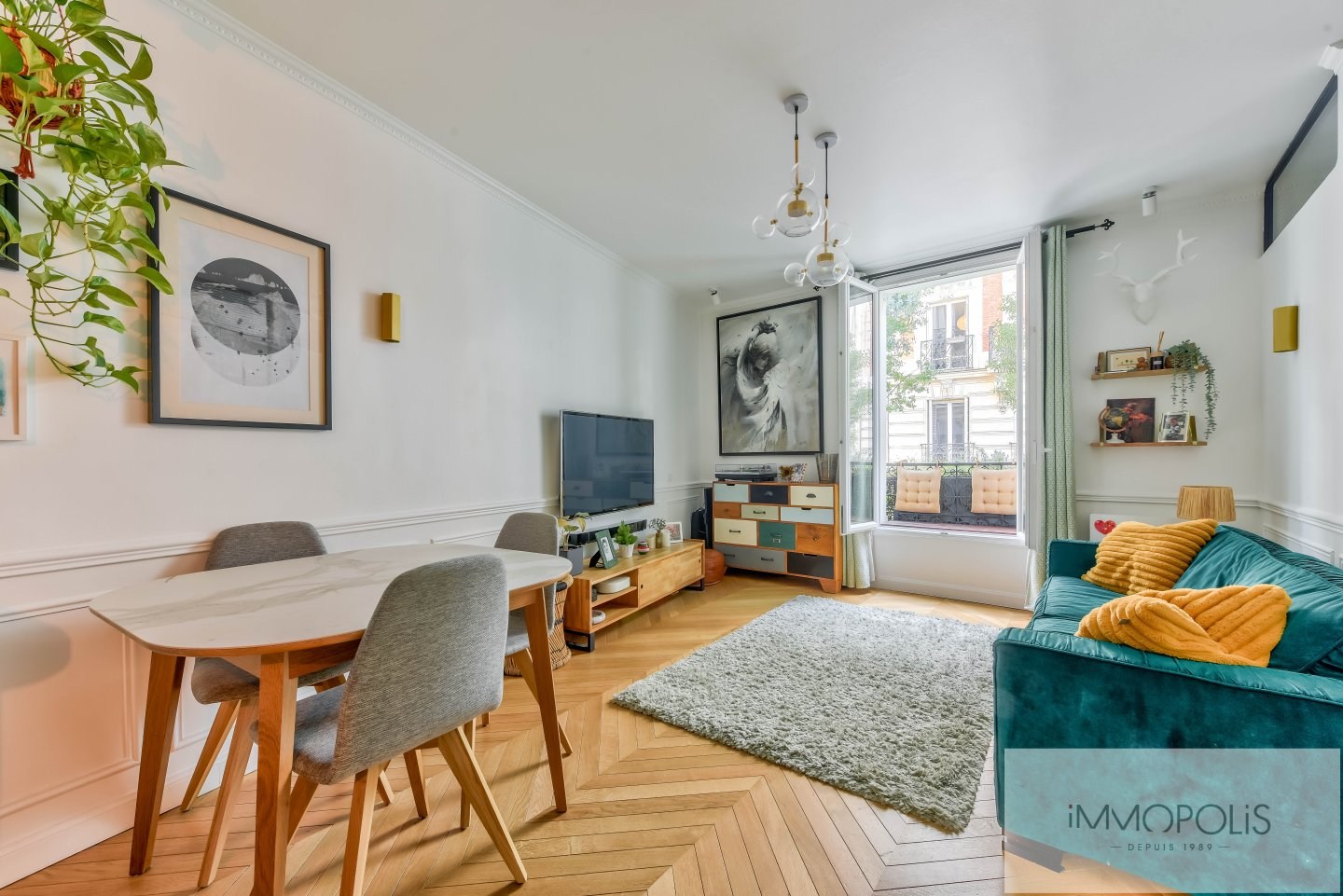 Turnkey 3-room apartment rue Lamarck! 1