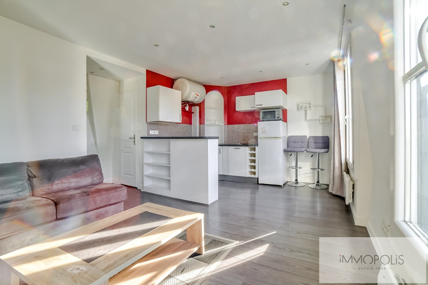 Charming studio on the top floor! Paris 18th, Rue du Poteau 4