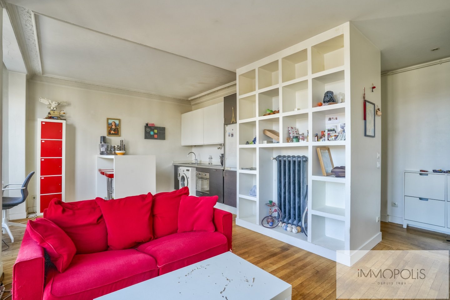 Superb 2 room apartment Ménilmontant/Sorbier Balcony open view 3