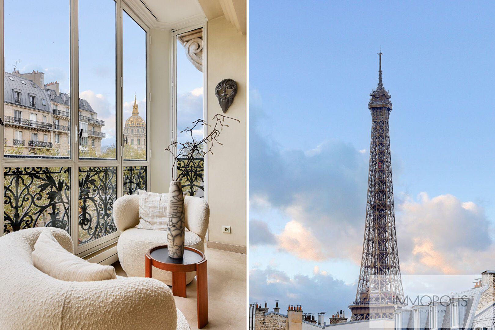 EXCEPTIONAL APARTMENT VIEW EIFFEL TOWER AND LES INVALIDES 1