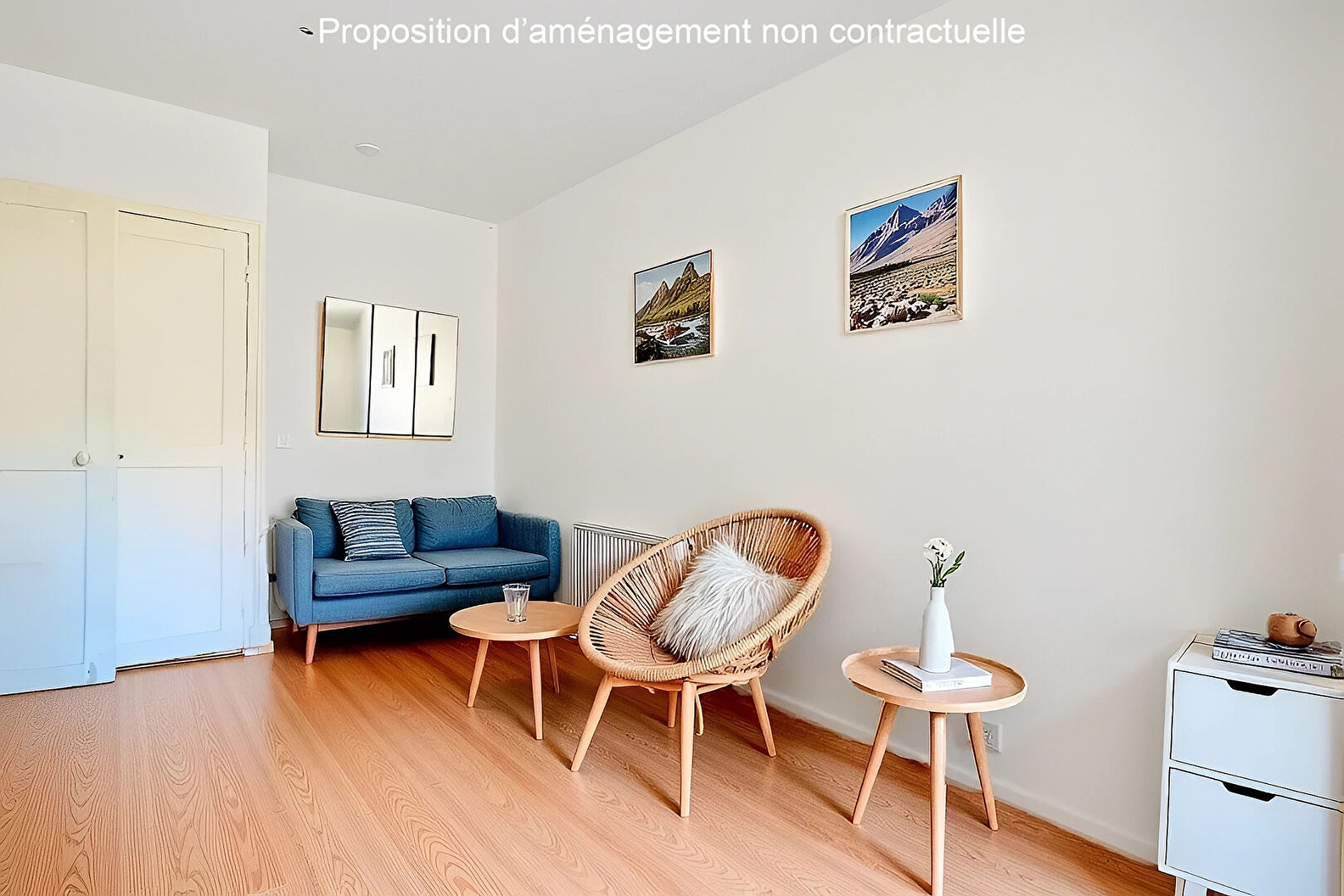 Courcelles metro station, start of rue Cardinet: Bright studio on a high floor, old-world charm 7 Courcelles metro station, start of rue Cardinet: Bright studio on a high floor, old-world charm 7