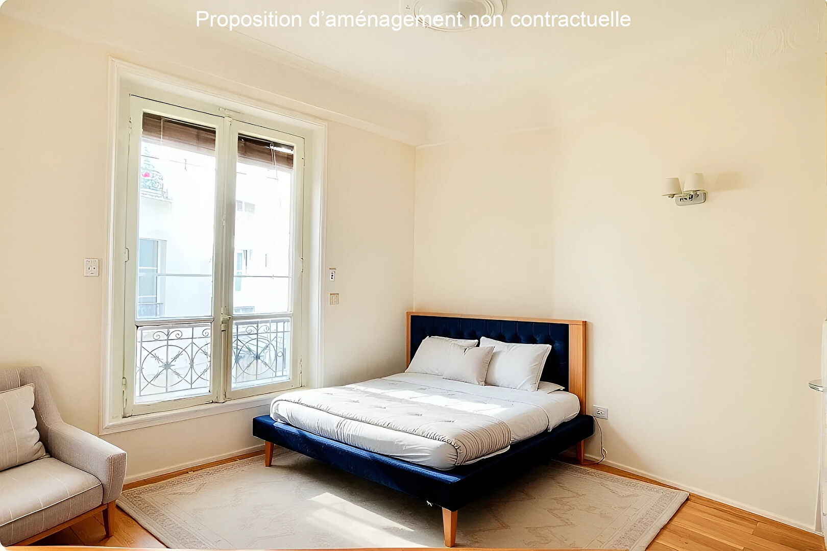Apartment to modernize: 3 rooms with old-world charm, rue Championnet (pedestrian portion) 11 Apartment to modernize: 3 rooms with old-world charm, rue Championnet (pedestrian portion) 11