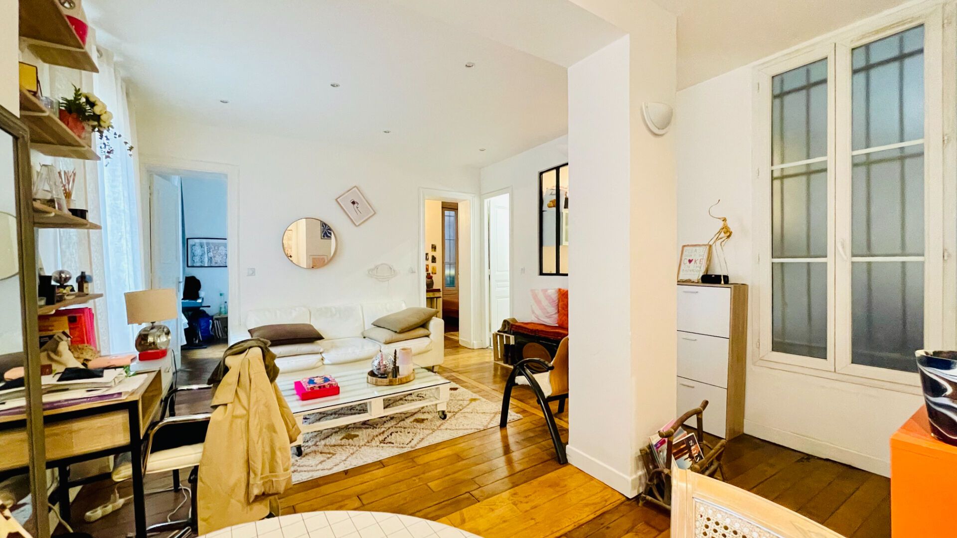 Paris 9th, So-Pi, rue Pierre Fontaine: pleasant 3-room apartment of 56.04 m2 Carrez in a beautiful old building 4