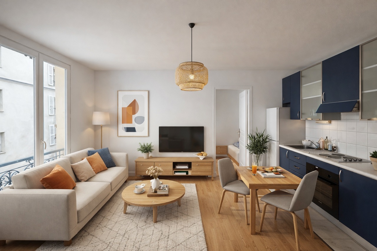 Two rooms RUE RAMEY 2