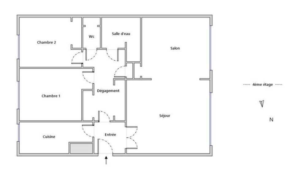 Town Hall sector – Apartment with high potential 1