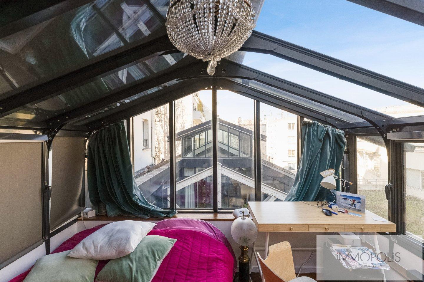 Loft comme une maison Joseph de Maistre / Caulaincourt Dernier étage ! 12