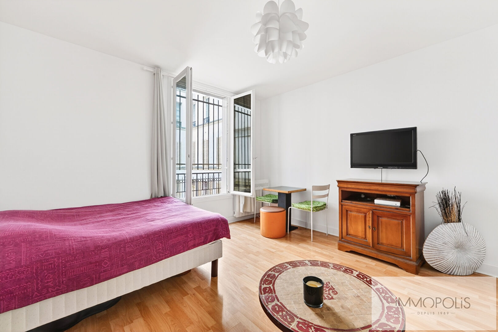 Charming 2 room apartment in good condition – Saint-Georges / Trinité district, secure residence 1